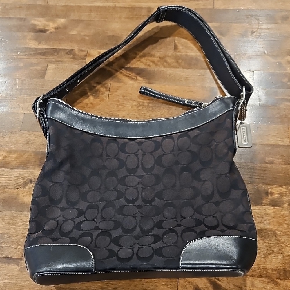 Coach Black Shoulder Bag